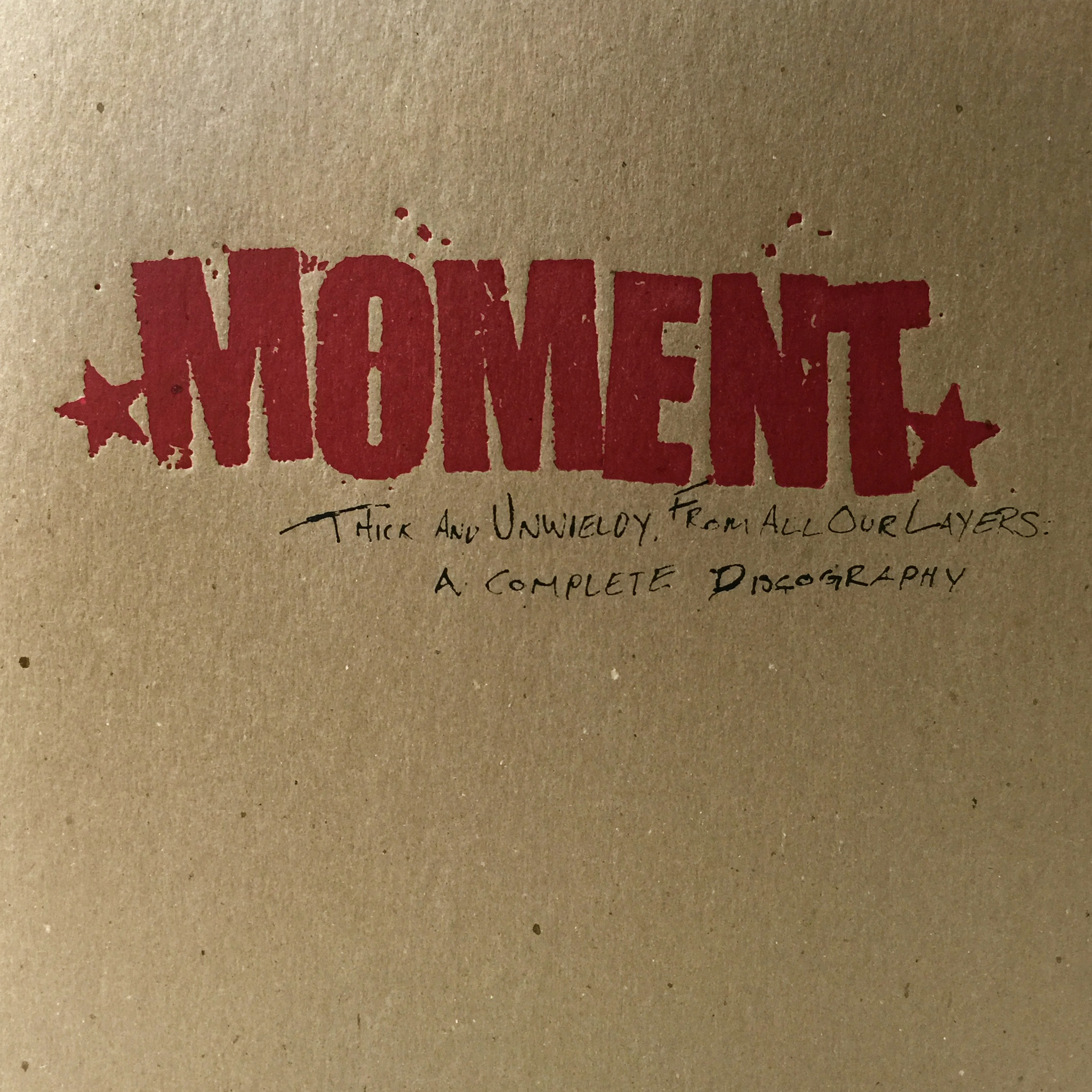 (image for) Moment - Thick & Unwieldy From All Our Layers 2x LP